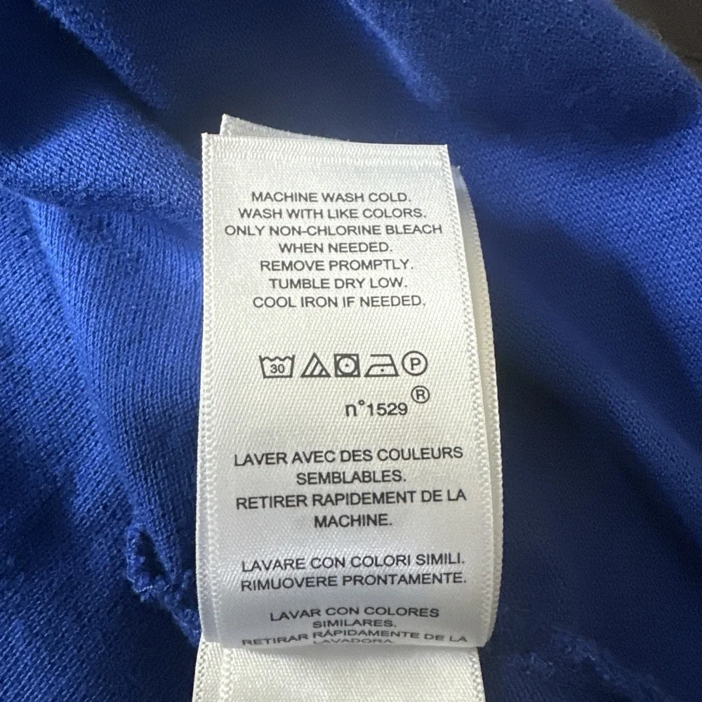 Polo Ralph Lauren Men XXL‎ Prep Bear Short Sleeve Polo Classic Shirt Royal Blue